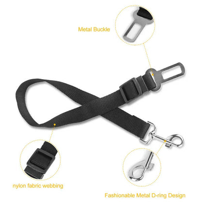 Adjustable Pet Dog Safety Belt