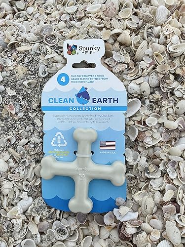 Crossbones Clean Earth Recycled Dog Toy