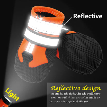 Waterproof Reflective Pet Boot