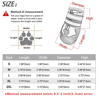 Waterproof Reflective Pet Boot