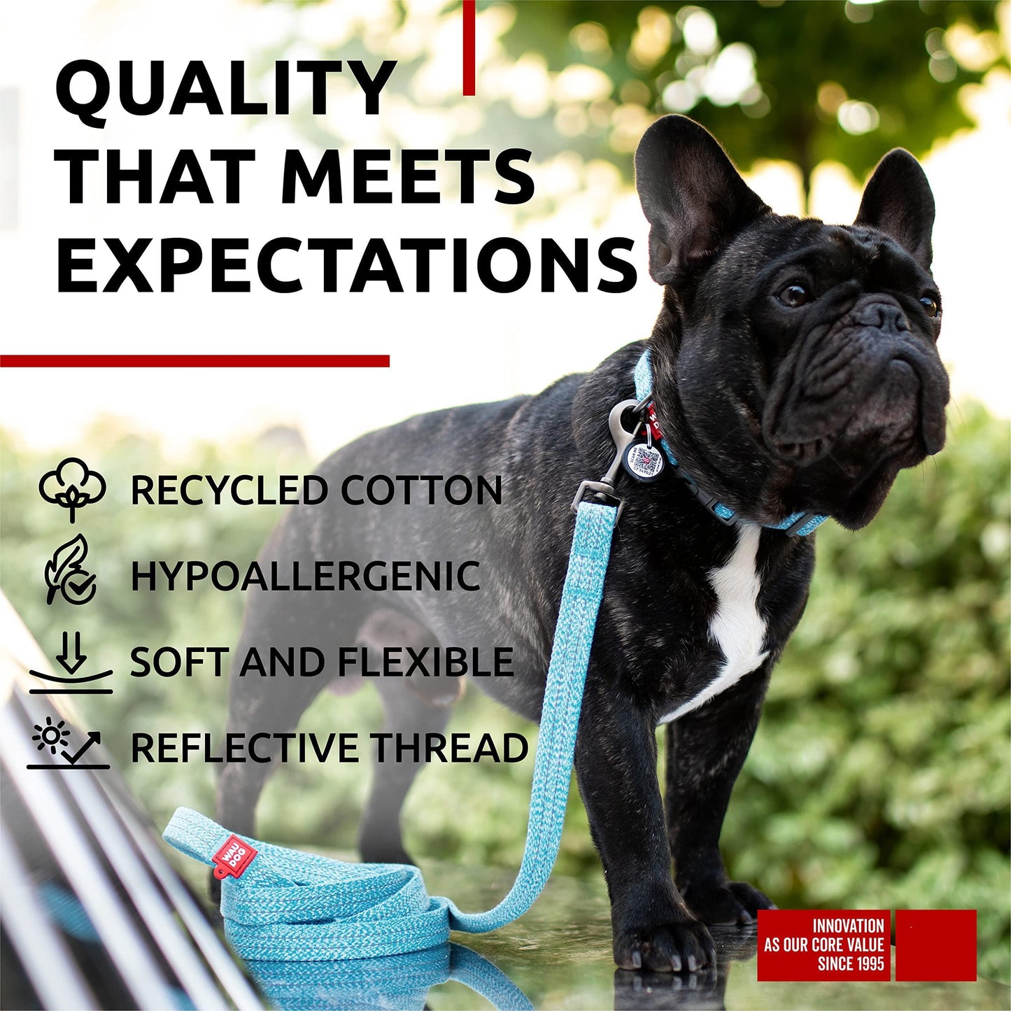 Recycled Cotton Dog Leash